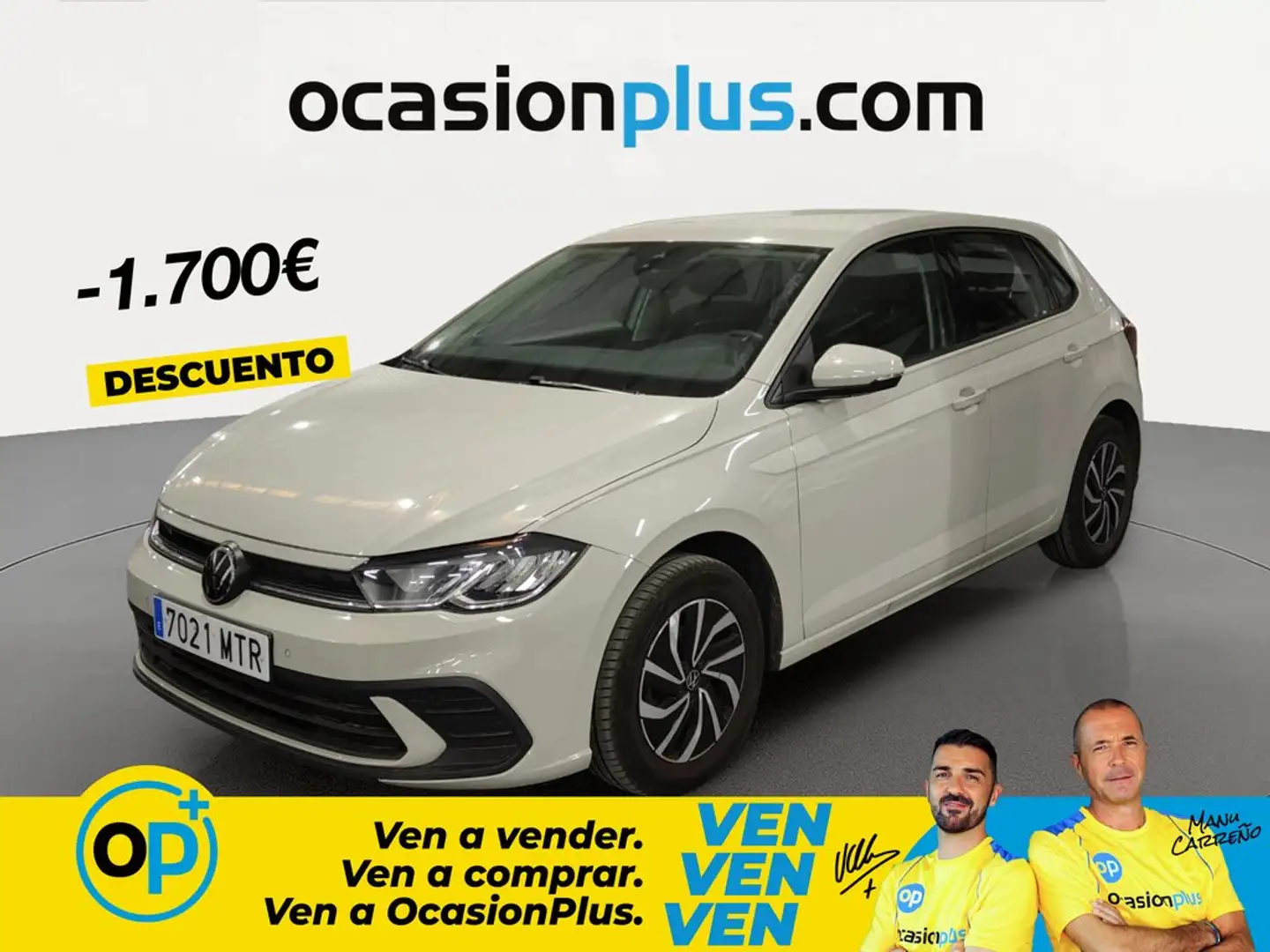 Volkswagen Polo 1.0 TSI Life 70kW Beige - 1