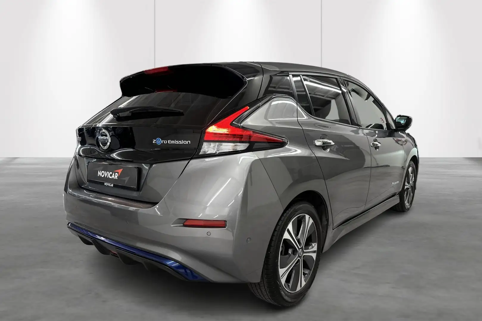Nissan Leaf Tekna 40kWh - LEDER + 360° CAMERA Gris - 2