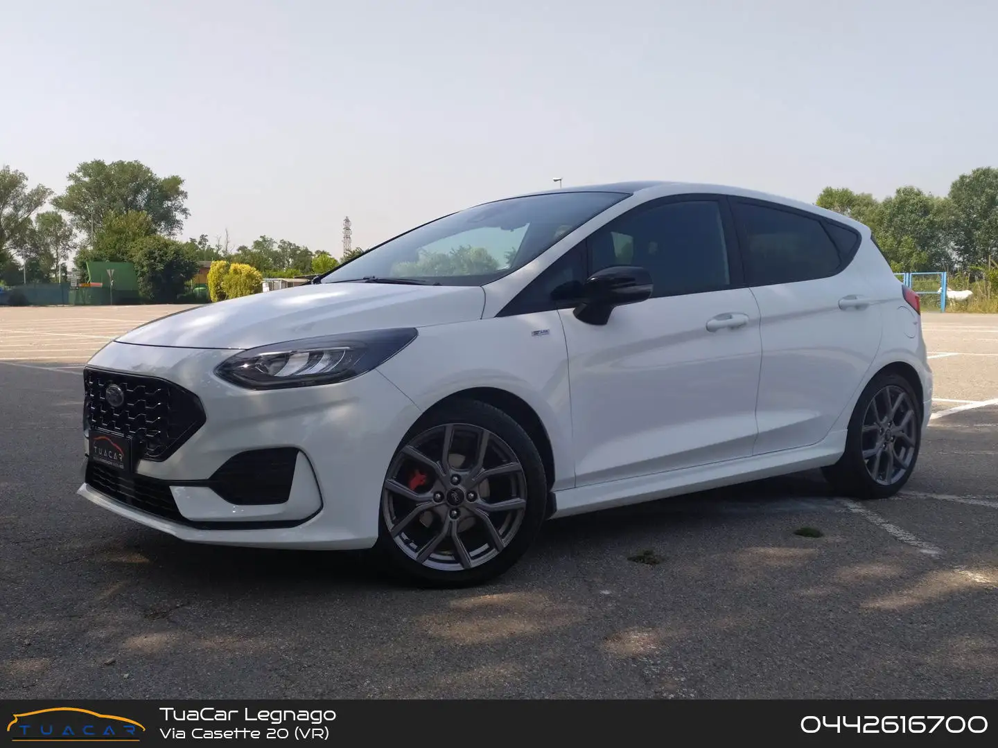Ford Fiesta ST Line 1.0 EcoBoost mHEV Wit - 1