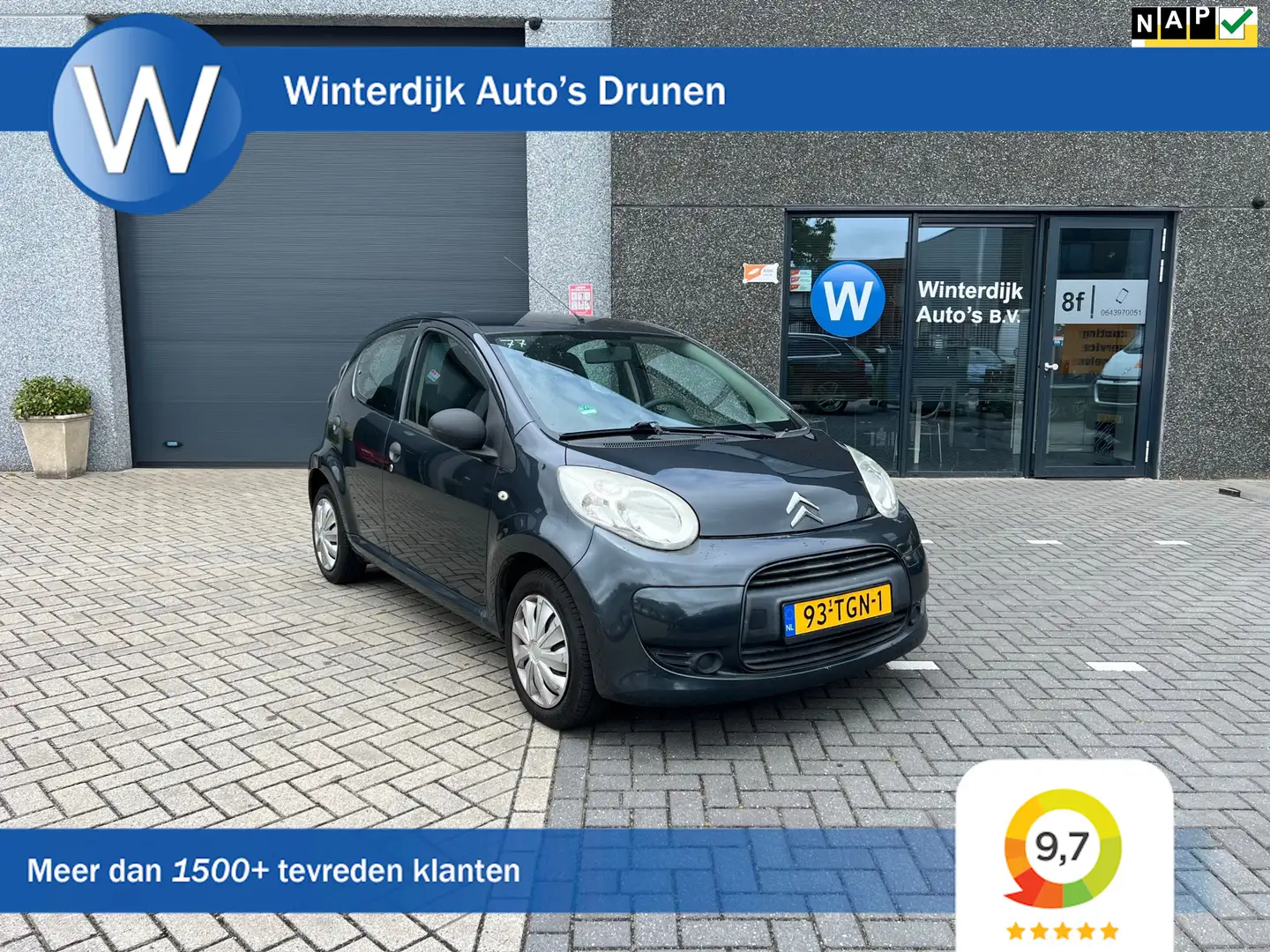 Citroen C1 1.0-12V Séduction Grijs - 1
