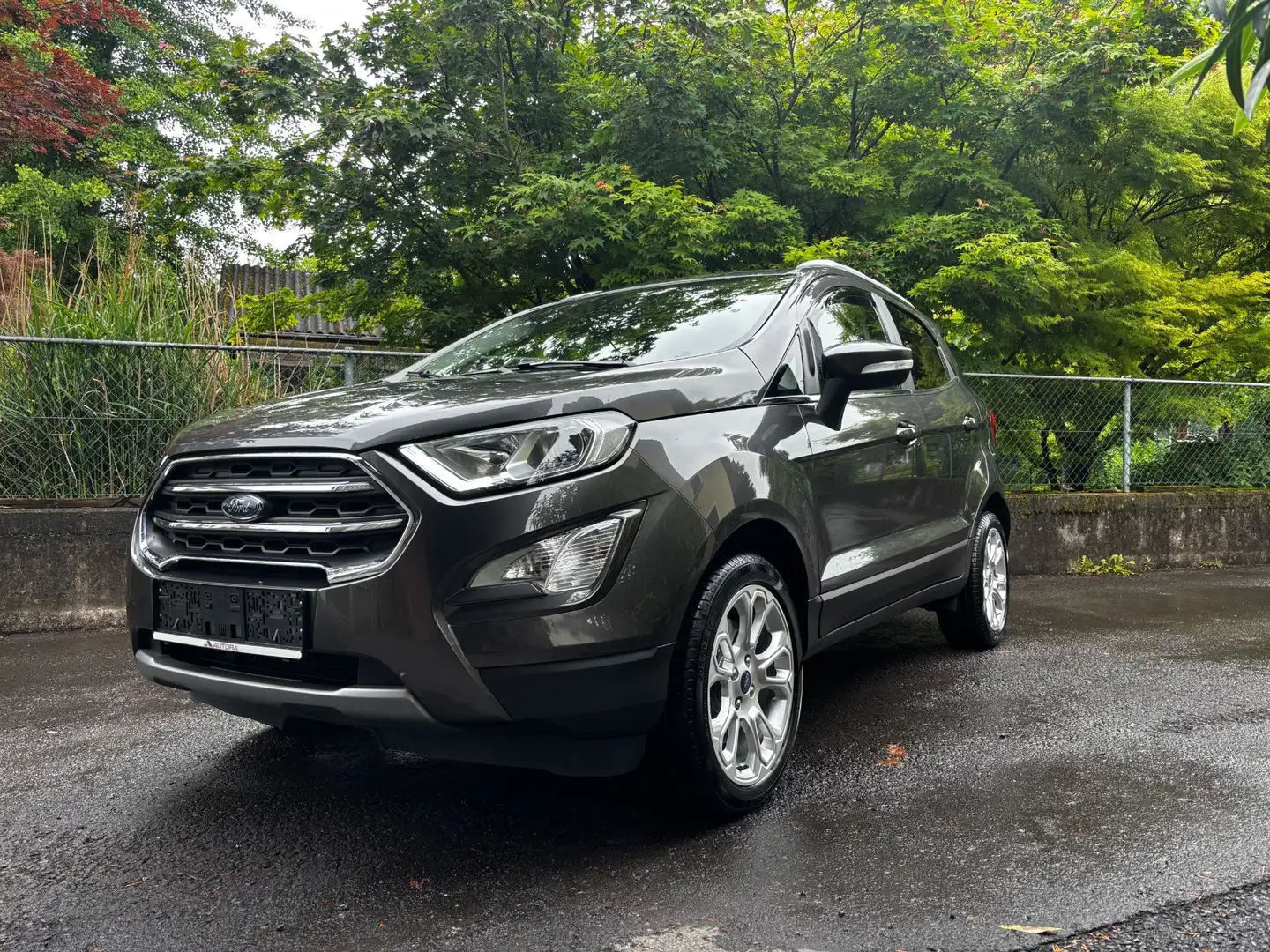 Ford EcoSport Service NEU / 8 fach bereift ALU / Privatverkauf Silber - 1