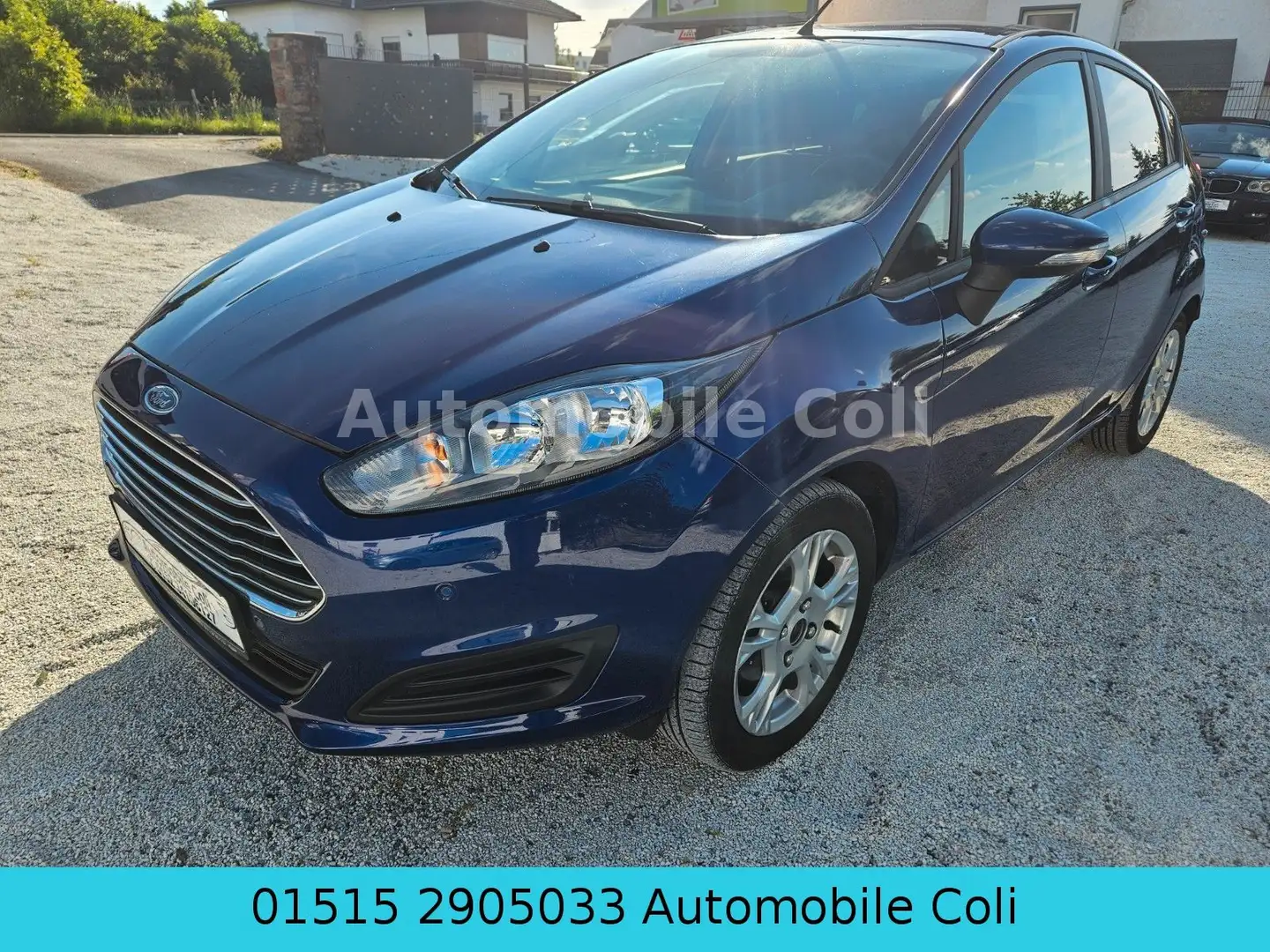 Ford Fiesta Sync Edition+Klima+Euro 5+ Alu s Blau - 1