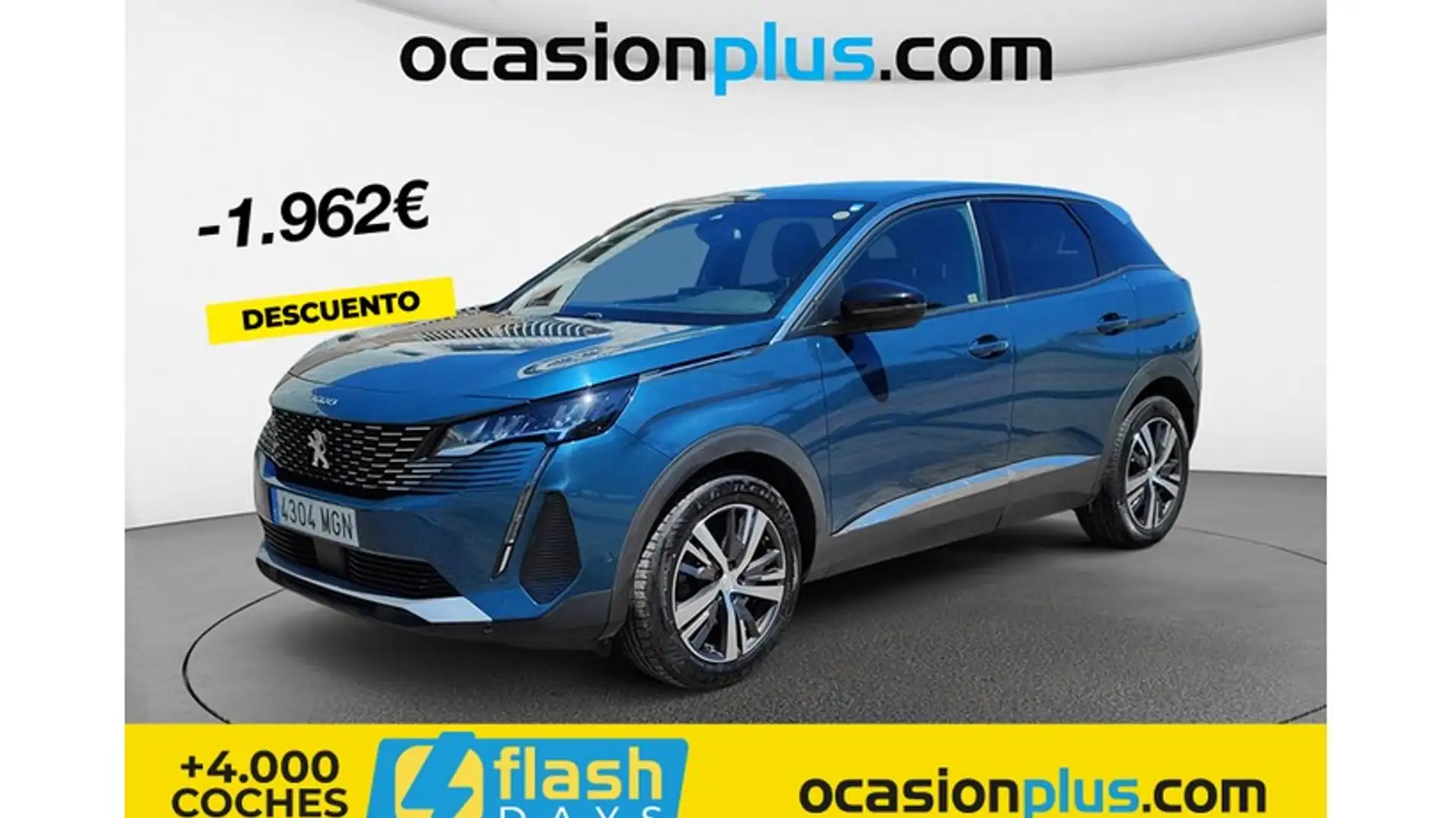 Peugeot 3008 1.2 PureTech S&S Allure 130 Bleu - 1