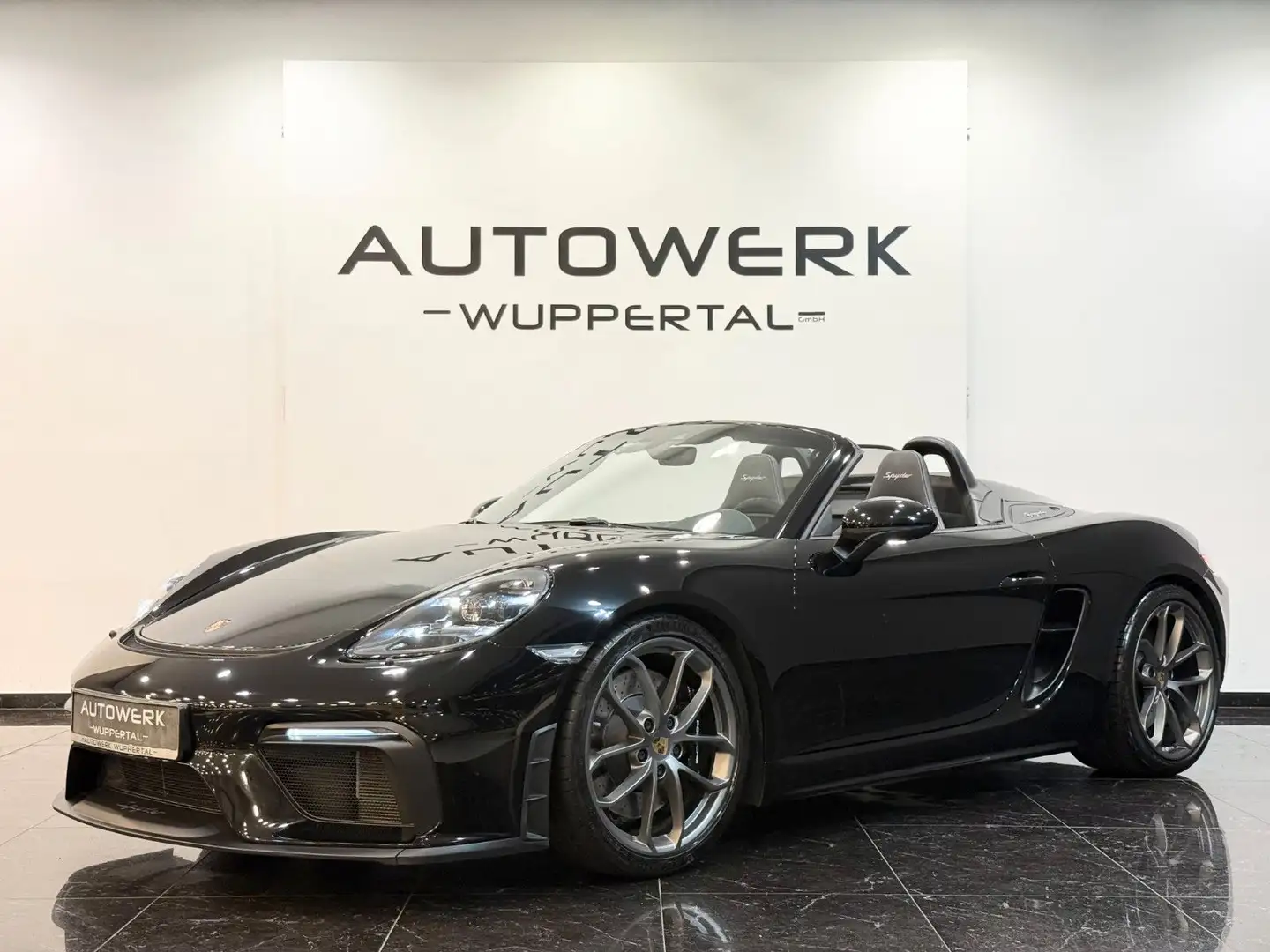 Porsche Boxster 718 Boxster Spyder*SCHALENSITZE*BOSE*KAMERA* Noir - 2