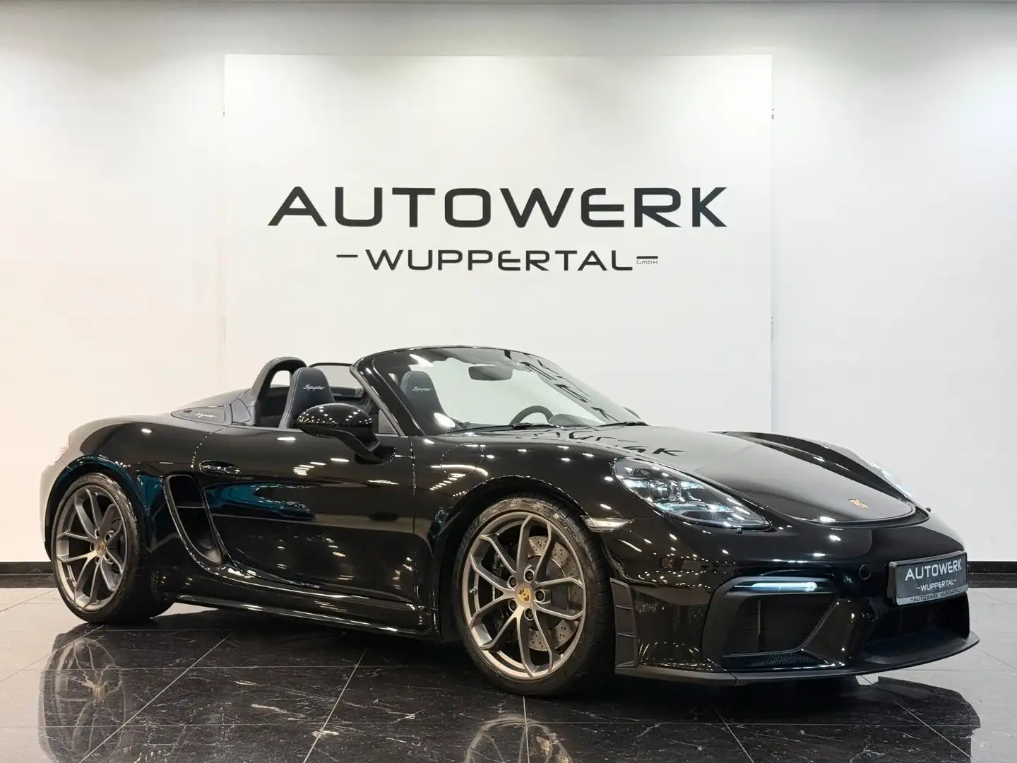 Porsche Boxster 718 Boxster Spyder*SCHALENSITZE*BOSE*KAMERA* Noir - 1
