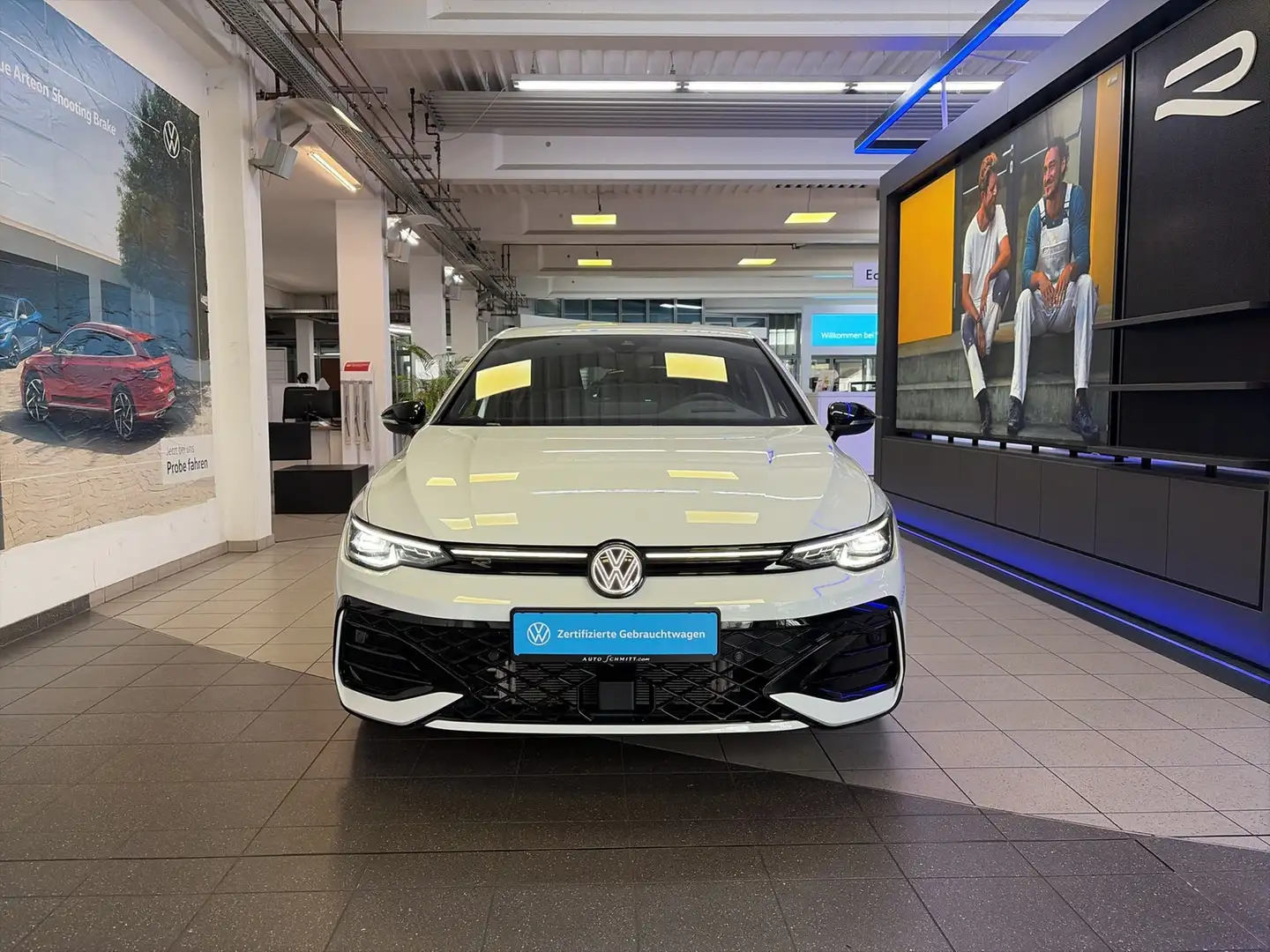 Volkswagen Golf R -Line 1.5 eTSI 2,49%+LED+HUD+ACC+KAMERA+NAVI Weiß - 2