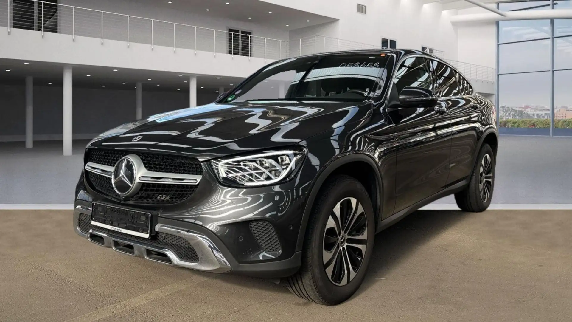 Mercedes-Benz GLC 300 e Coupe Sdach*Sound*belüSitz*360*Virtual Grau - 2