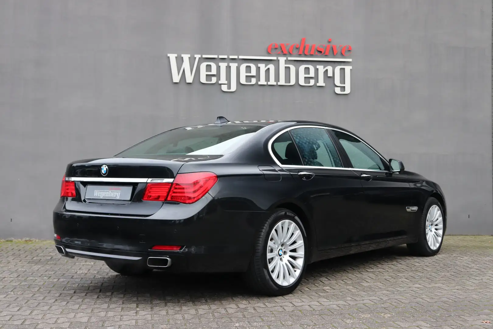 BMW 740 7-serie 740i High Executive Pano Zwart Leder Černá - 2