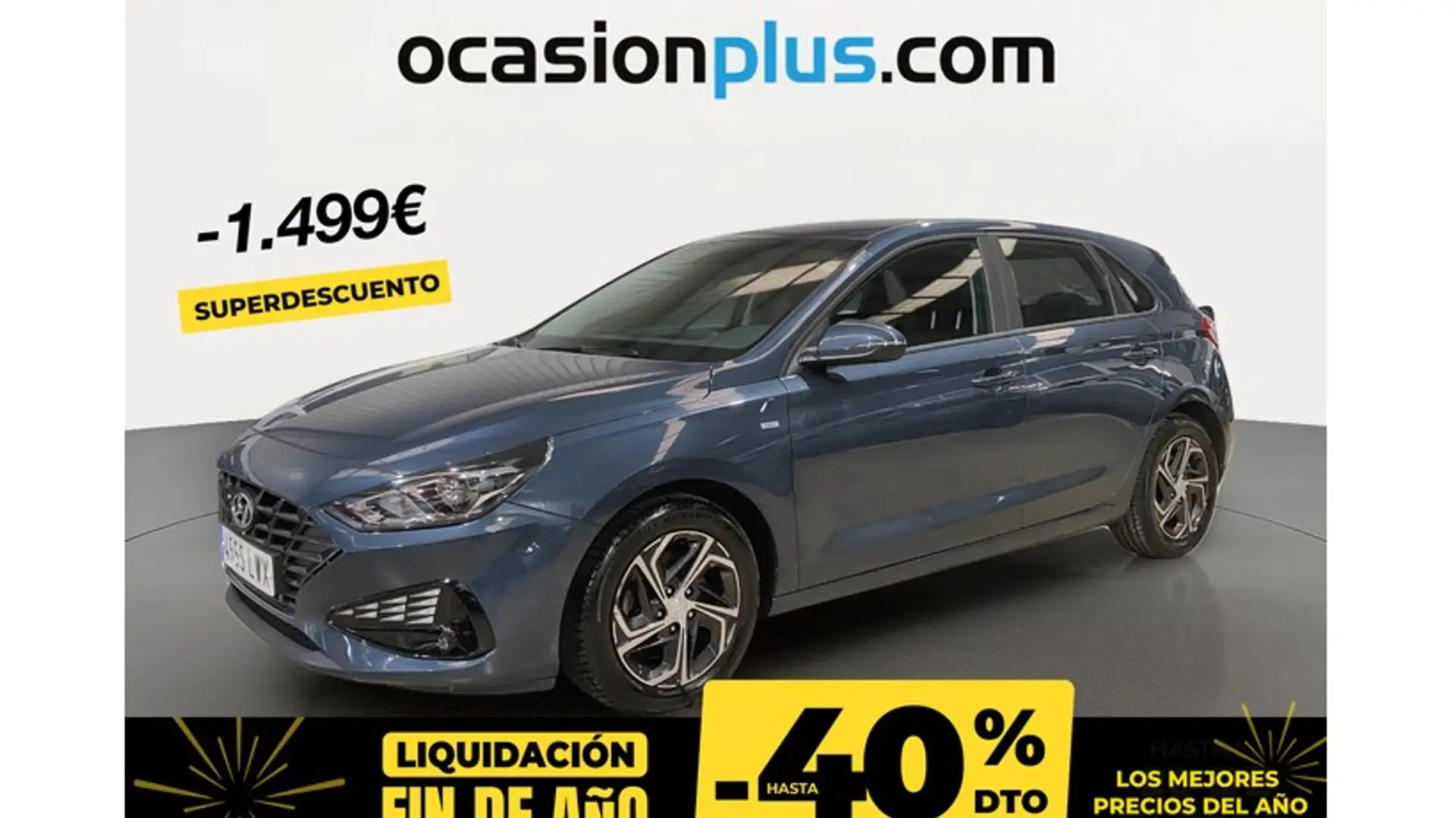 Hyundai i30 1.0 TGDI Klass 48V 120 Azul - 1