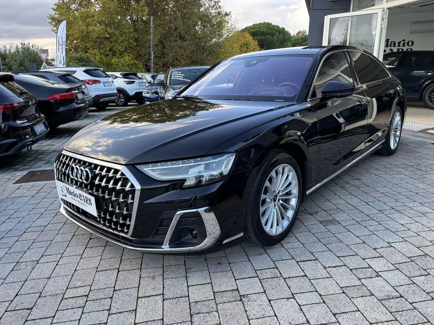 Audi A8 A8 50 TDI 3.0 quattro tiptronic design Zwart - 1