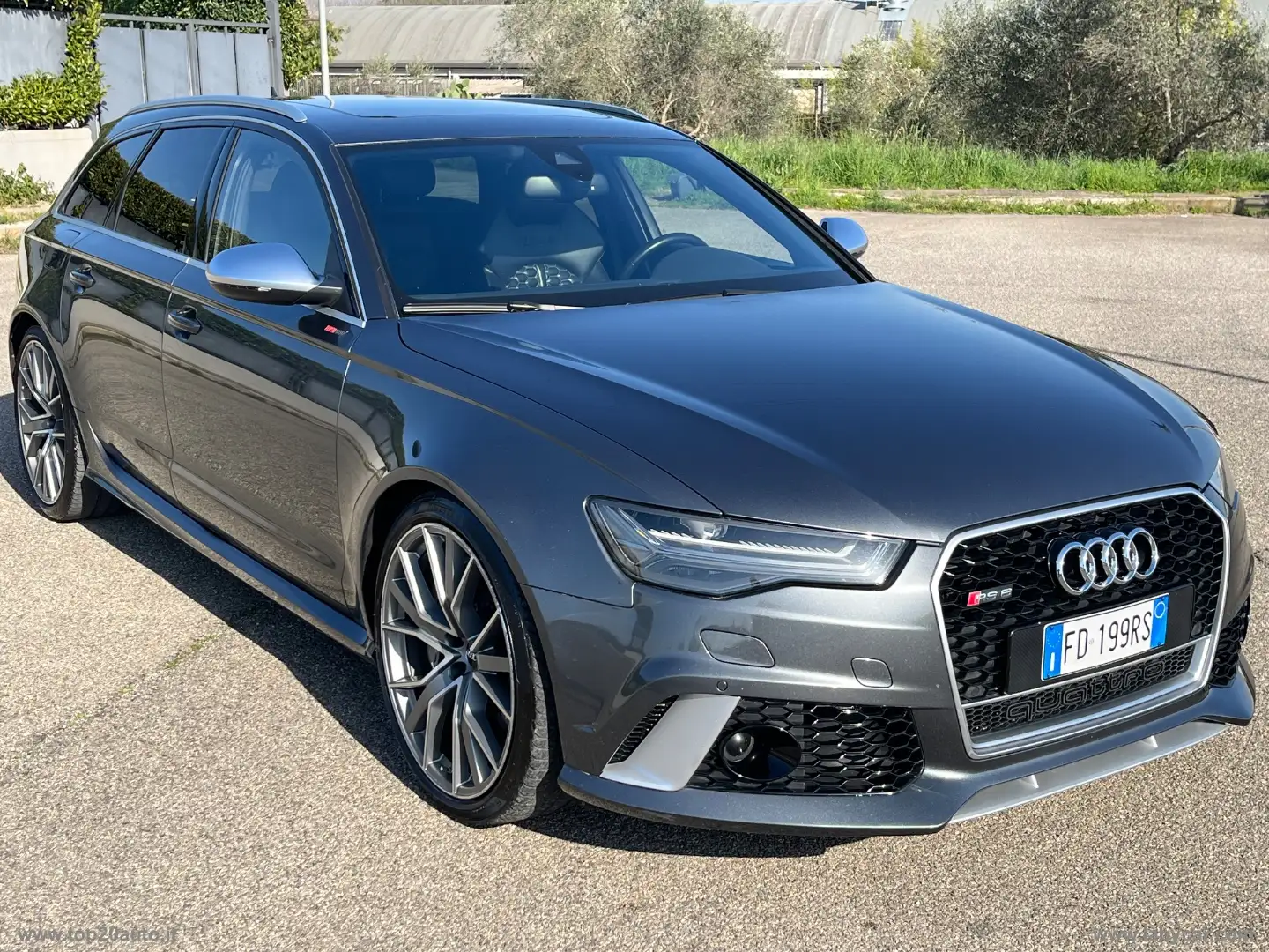 Audi RS6 RS6 PERFORMANCE TETTO PELLE CARBOCERAMICI Grigio - 2