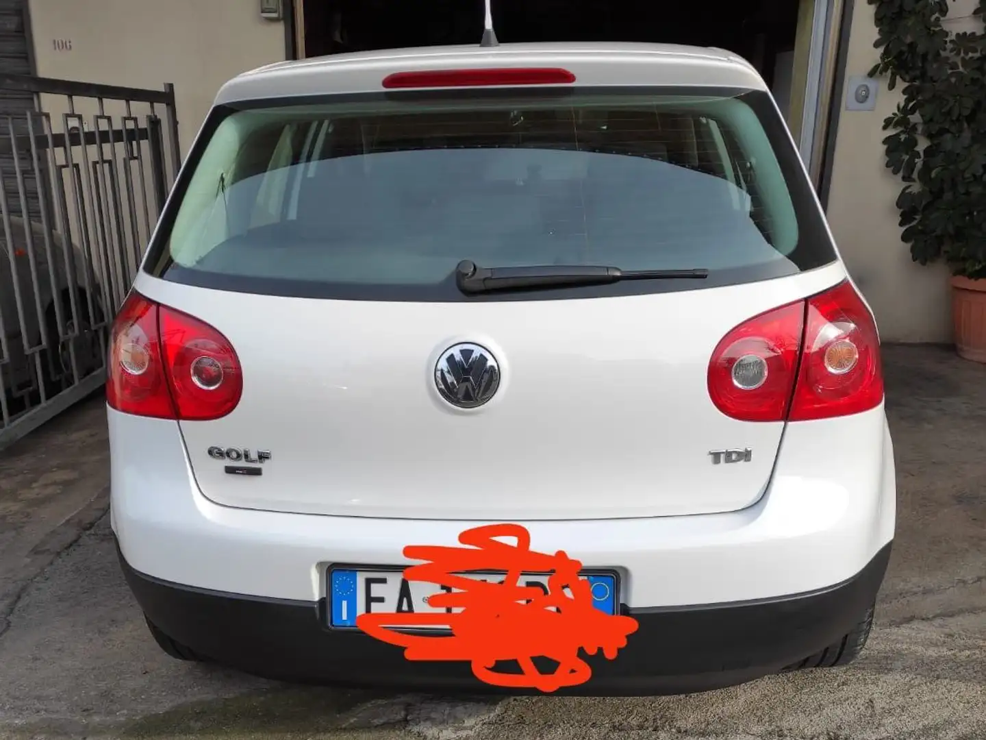Volkswagen Golf Golf 5p 1.9 tdi Comfortline 4motion Bianco - 2