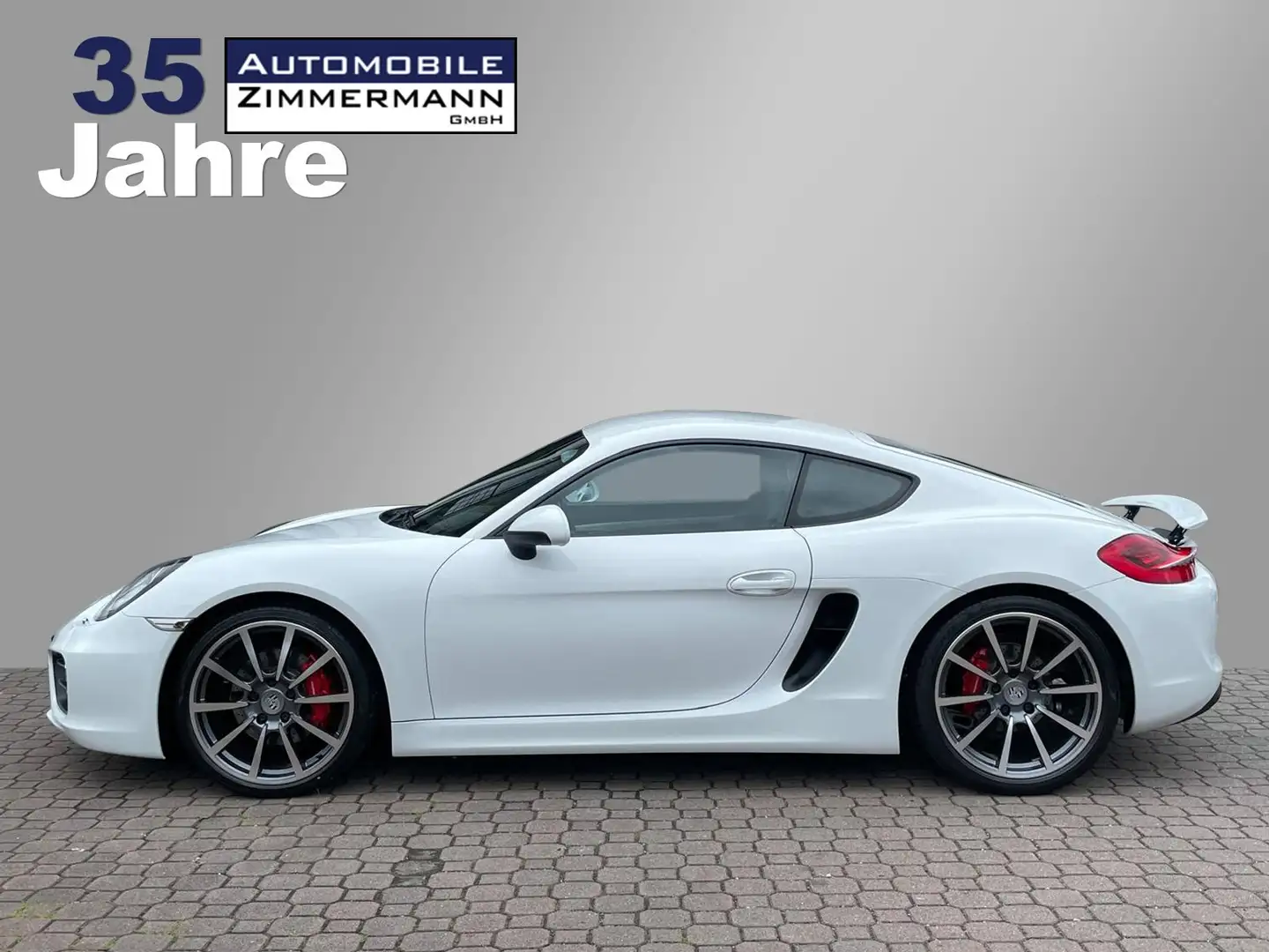 Porsche Cayman 981 Cayman S*PDK*BOSE*Chrono*Bi-Xenon*ACC*Leder Weiß - 1