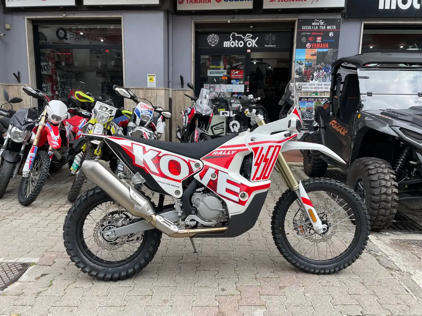 Kove 450 Rally Bianco - 1