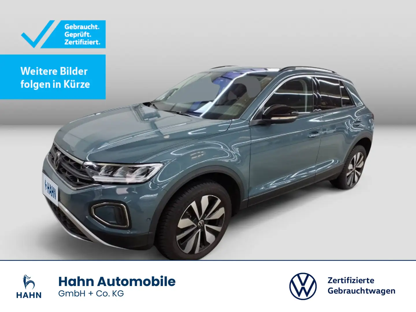 Volkswagen T-Roc 1.0 TSI Goal Navi LED ACC Sitzheizung Blau - 1
