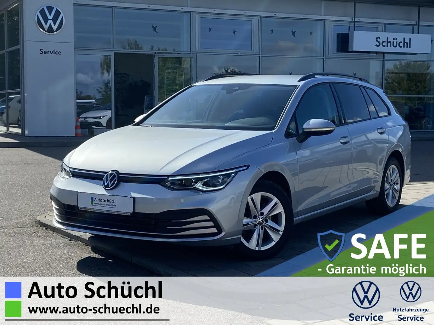Volkswagen Golf Variant 2.0 TDI DSG Life SPORTSITZE+NAVI+ST Silber - 1