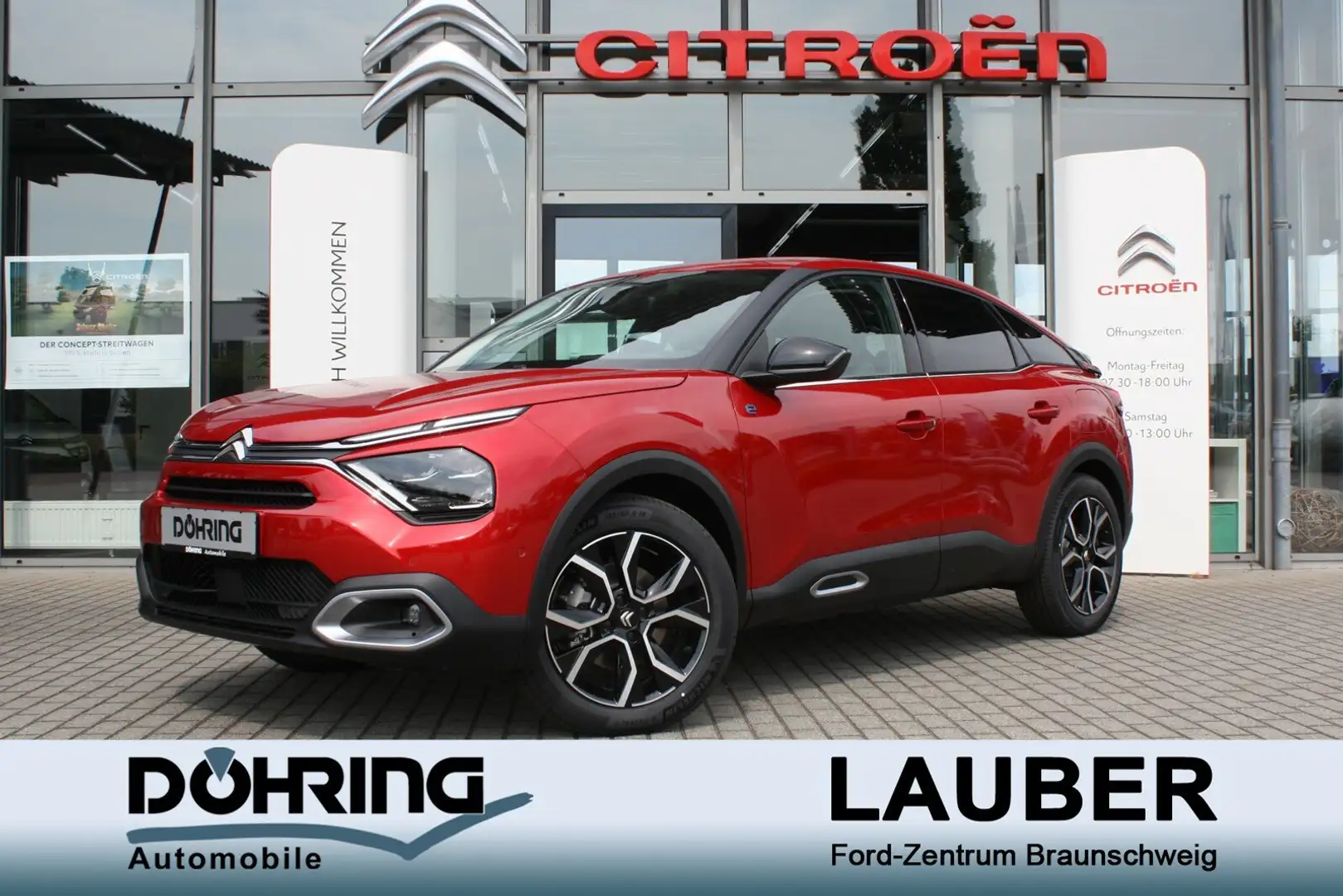 Citroen C4 C4 Elektromotor 136 Shine* Navi Rückfahrkamera Kli Rot - 1