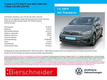 1,5 TSI DSG R-Line NAVI KAM ACC 7-Sitze