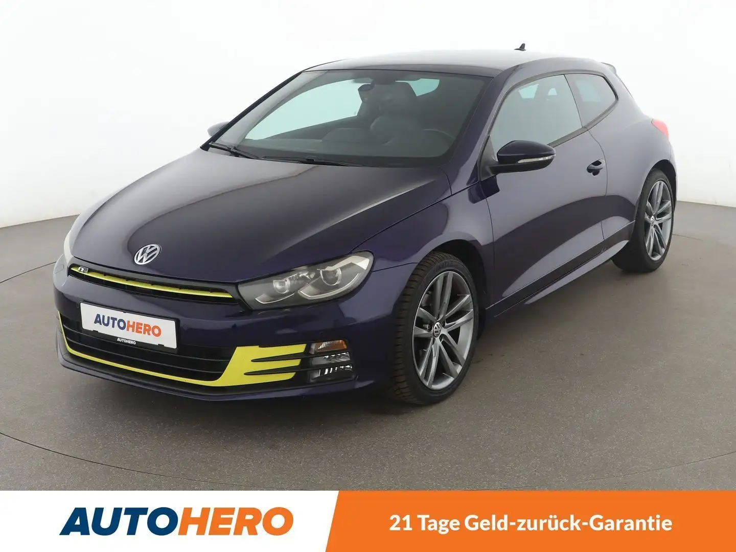 Volkswagen Scirocco 2.0 TSI BM Aut.*R-LINE*NAVI*XENON* Violet - 1