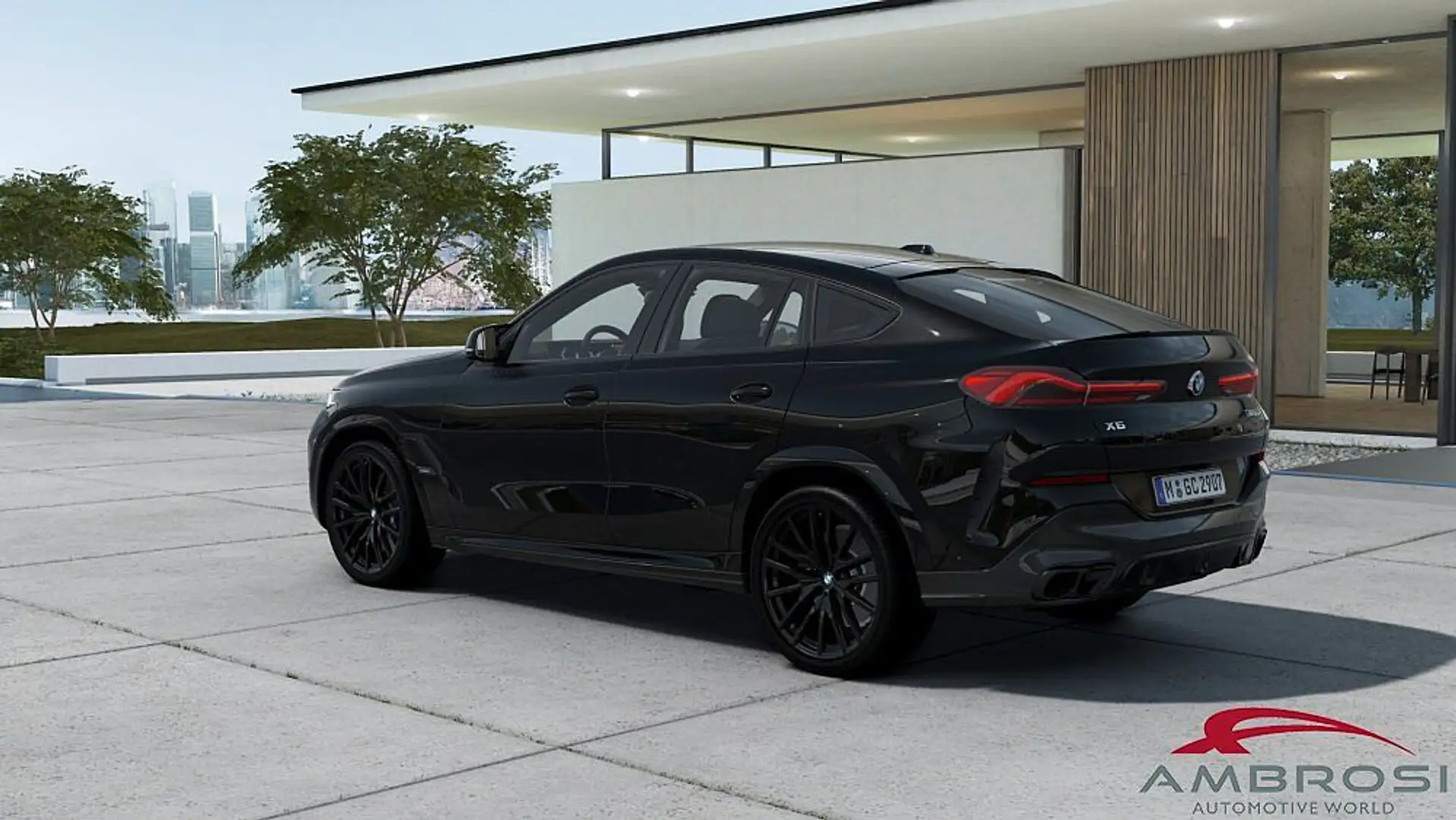 BMW X6 M 60i xDrive Чёрный - 2