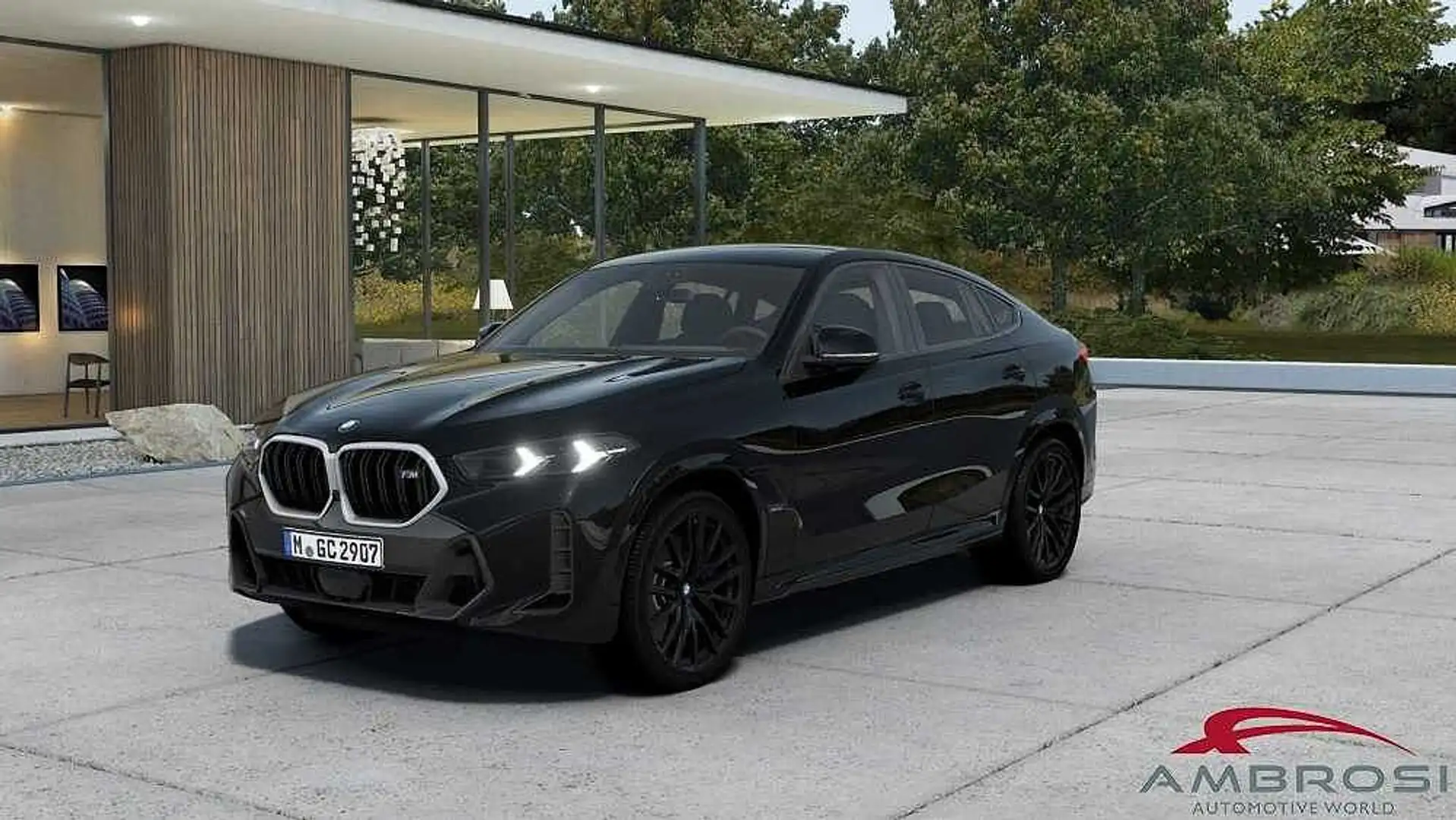 BMW X6 M 60i xDrive Noir - 1