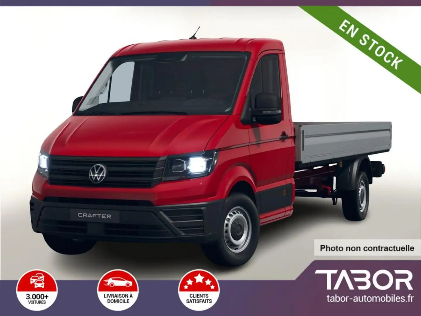 Volkswagen Crafter Pritsche 35 2.0 TDI 140 L4 Red - 1