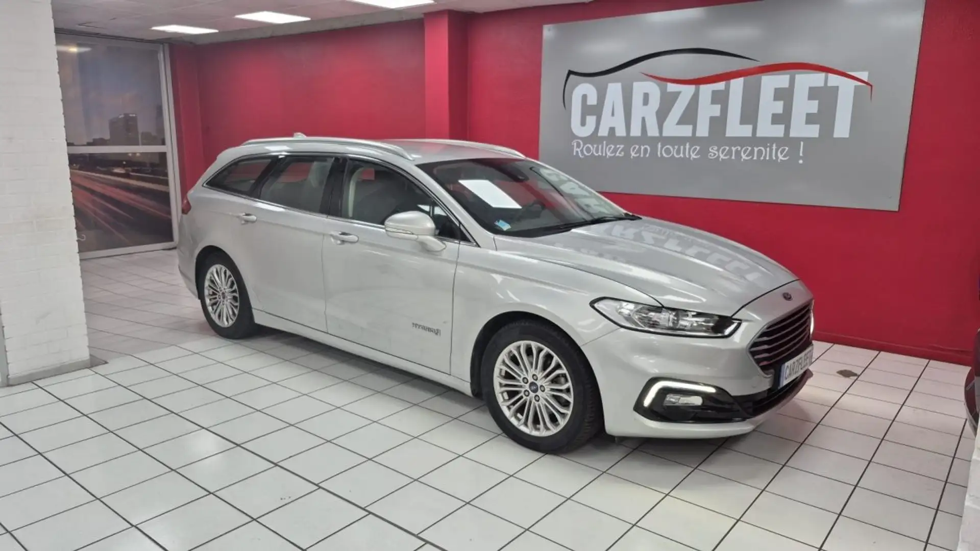 Ford Mondeo BREAK SW 2.0 HYBRID 187ch TITANIUM BUSINESS/1 ERE MAIN/TVA RECUP Gris - 1