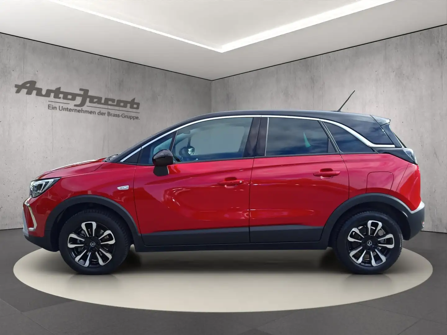 Opel Crossland Elegance 1.2 Direct Injection Turbo 8 Rouge - 2