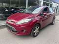Ford Fiesta 1.6 TDCI KLIMA+TÜV 07.2026 Rojo - thumbnail 2