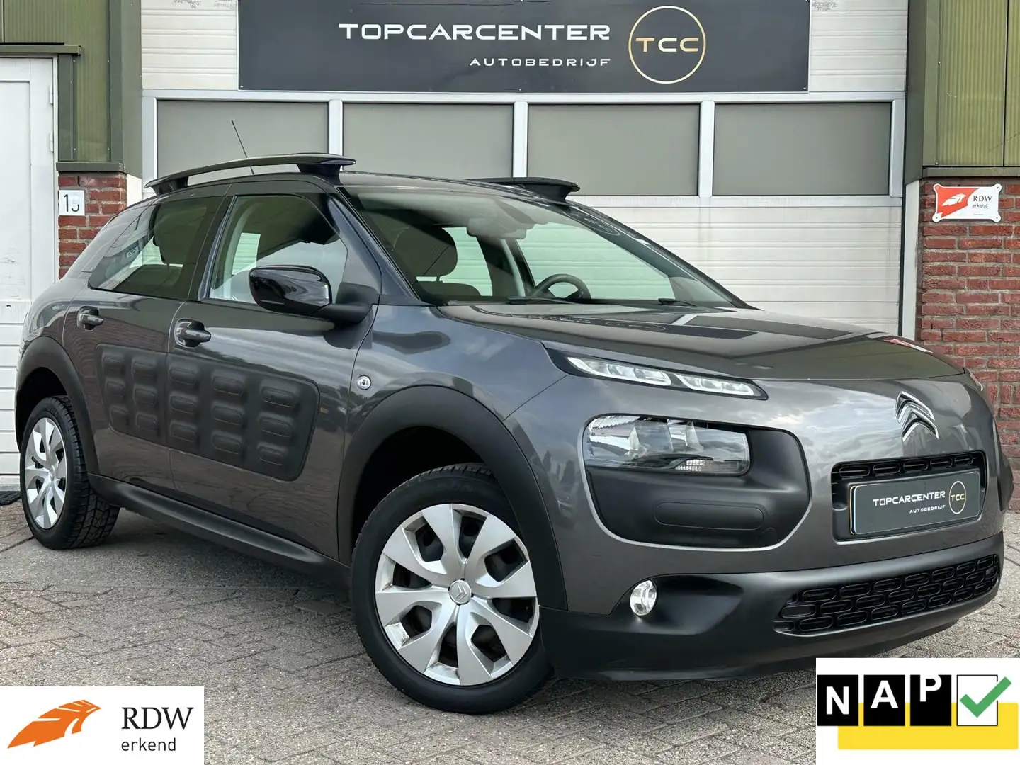 Citroen C4 Cactus 1.2 Business/NAVI/CRUISE/PAKRS/NAVI/APK/NAP Grijs - 1