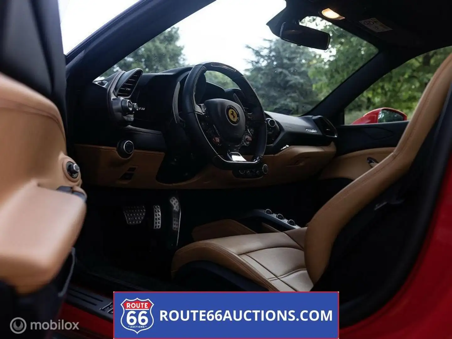 Ferrari 488 GTB | 2015 | Route 66 Auctions Zwart - 2