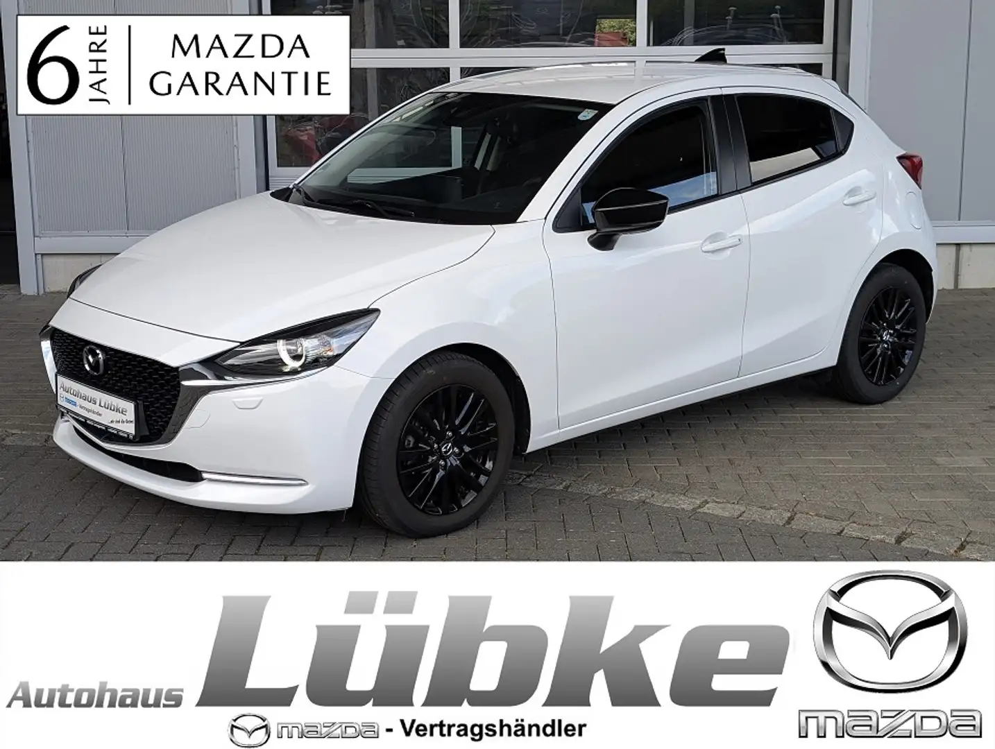 Mazda 2 G-90 Autom HOMURA *RKamera*Lenkradheiz*LED* Blanco - 1
