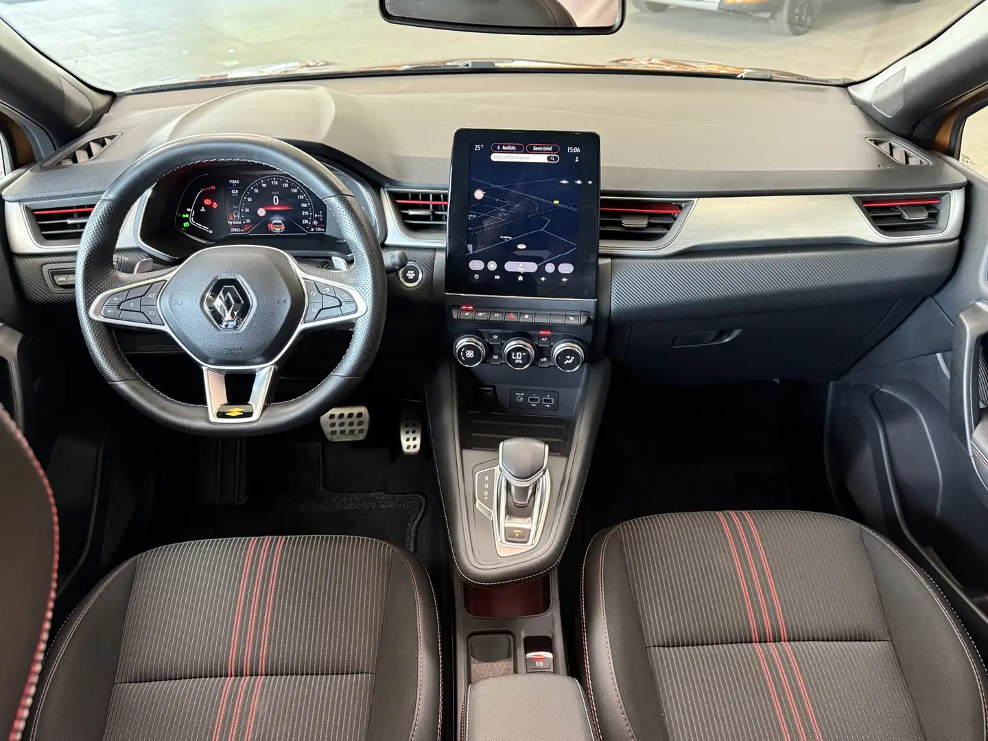 Renault Captur 1.3 mild hybrid 160 R.S. Line | Groot Navi| 18 inc Oranje - 2