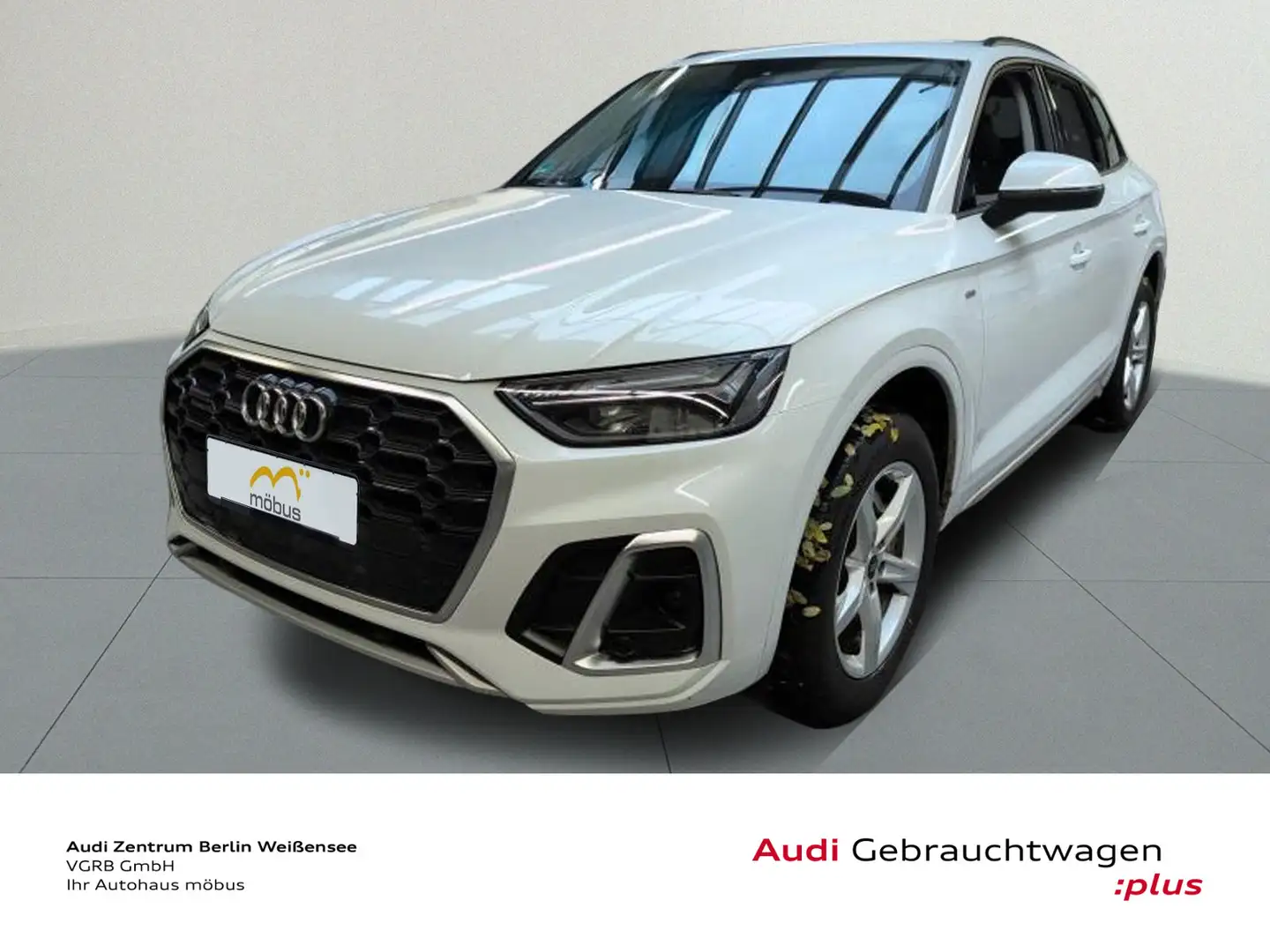Audi Q5 40 TDI S-TRO*QUA*S-LINE*LED*AHK*NAV*GRA*KLIMA Weiß - 2