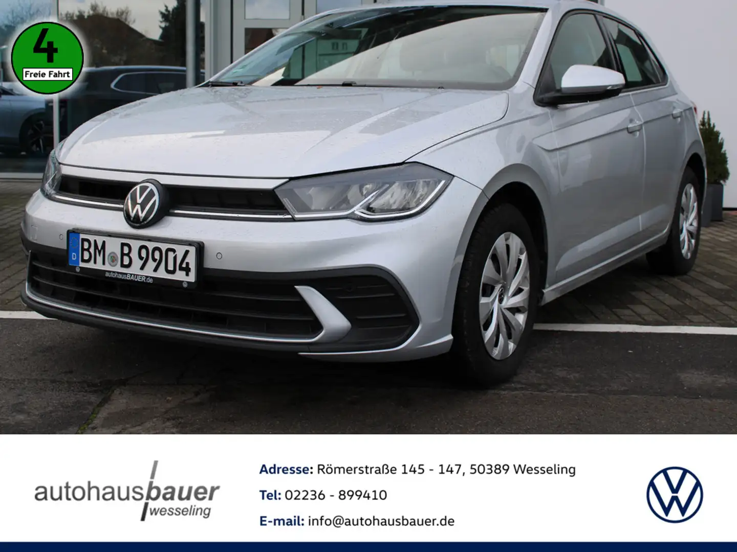 Volkswagen Polo 1.0l TSI Life *LightAssist, CarPlay* Silber - 1