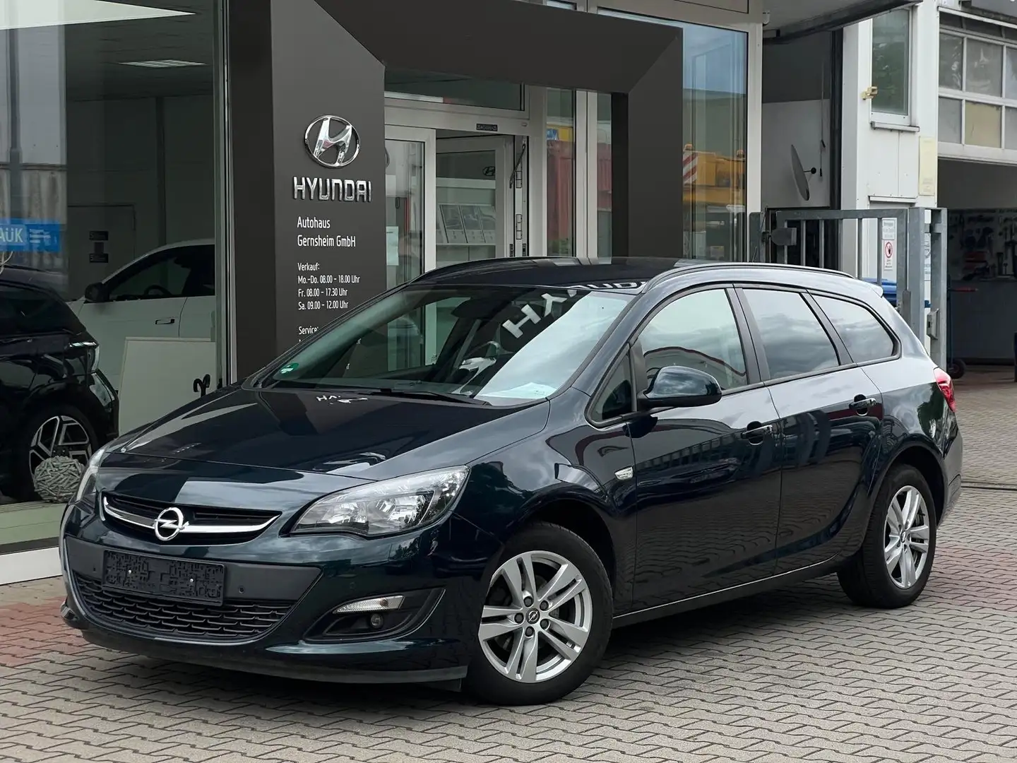 Opel Astra Style *TÜV neu*Klimaautomatik*PDC Grün - 1