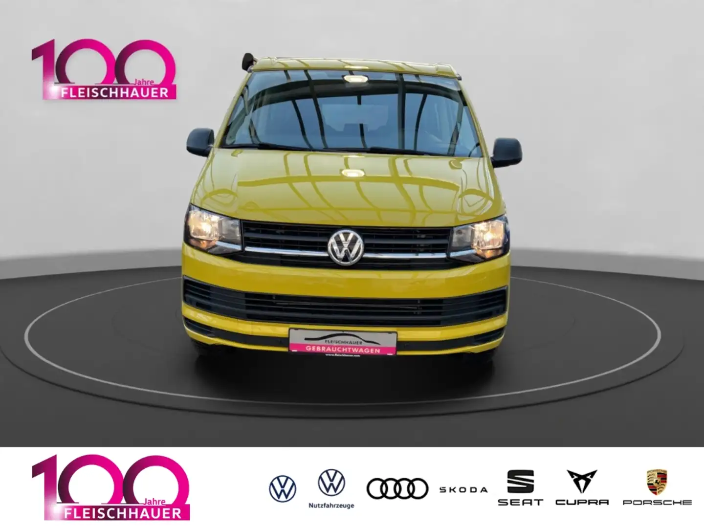 Volkswagen T6 California Beach 2.0 TDI DSG StandHZG Navi Klima SHZ Temp PDC žuta - 2