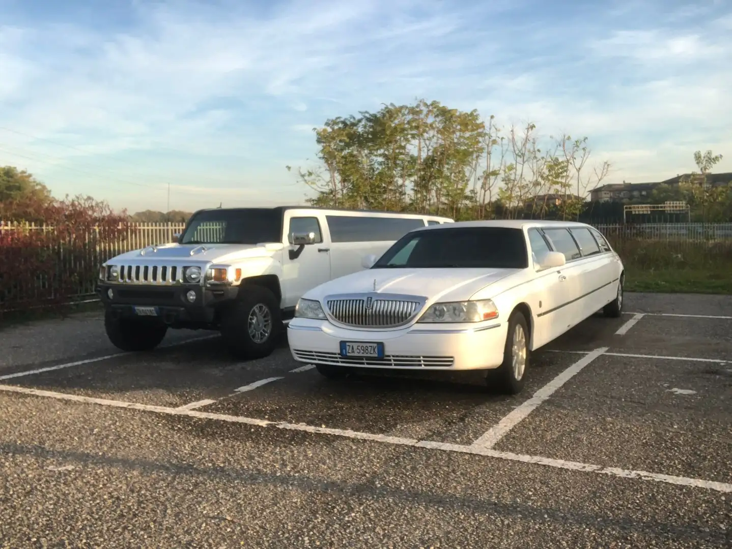 Lincoln Town Car LIMOUSINE Blanc - 1