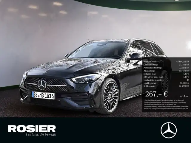 Mercedes-Benz C 180 T AMG Line Night AHK Distr 360° Memory