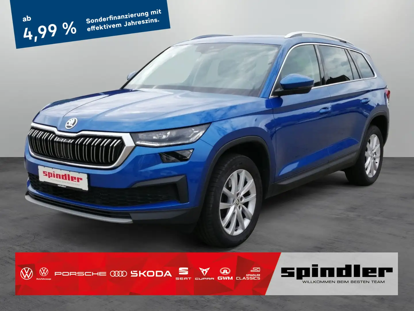 Skoda Kodiaq Style 2.0 TSI 4M DSG Matrix 7Sitze Memory Blau - 1