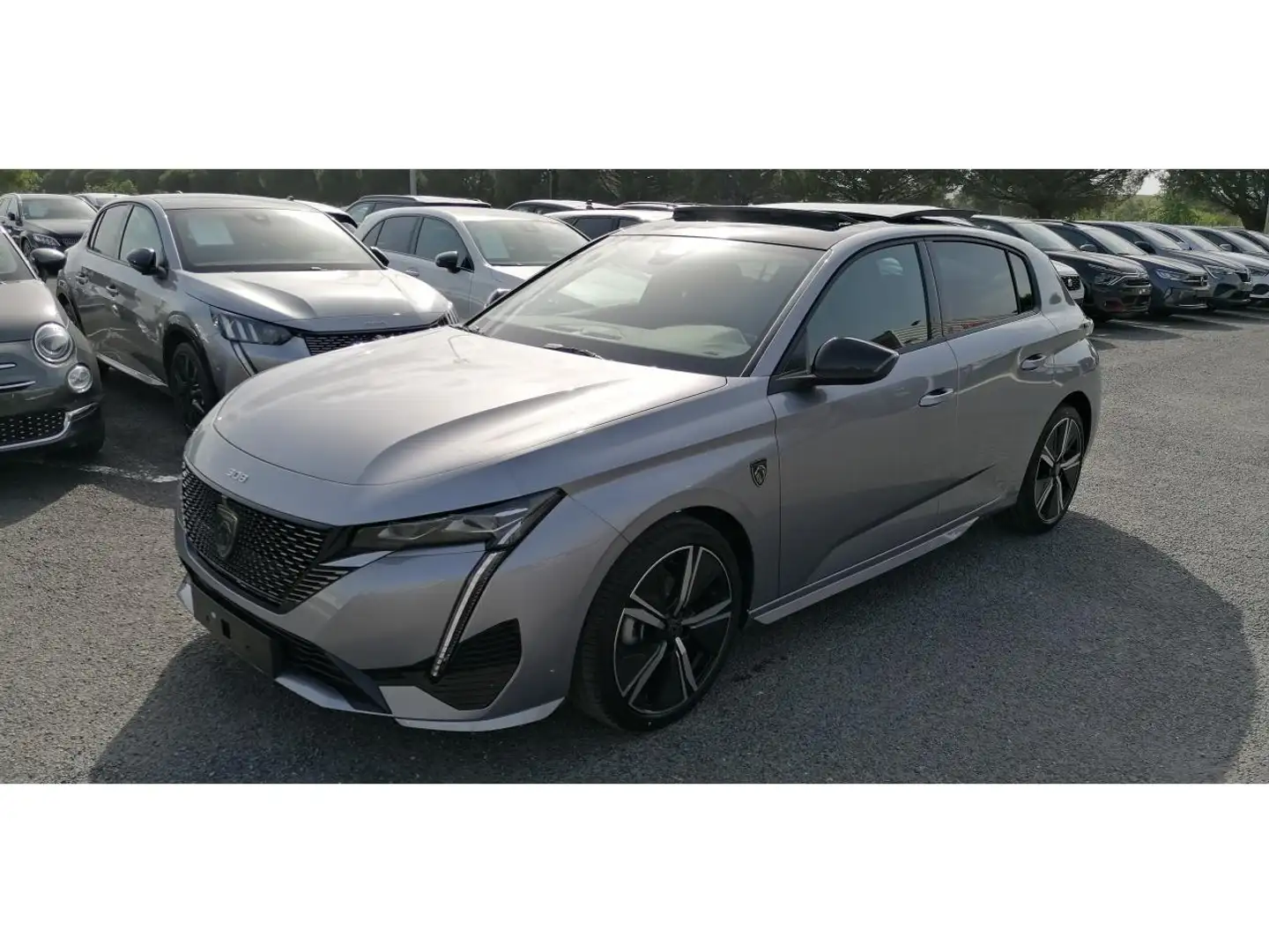 Peugeot 308 1.2 PureTech 130 EAT8 GT +TOIT OUVRANT Gris - 2