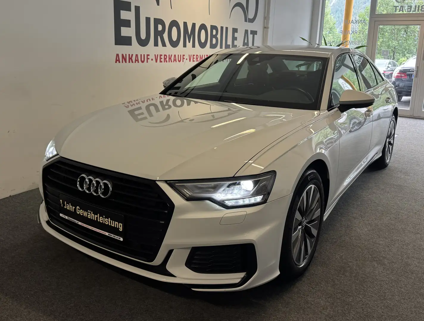 Audi A6 40 TDI Sport **S-LINE**RFK*ALCANTARA*LED*AMBIENTE* Weiß - 1