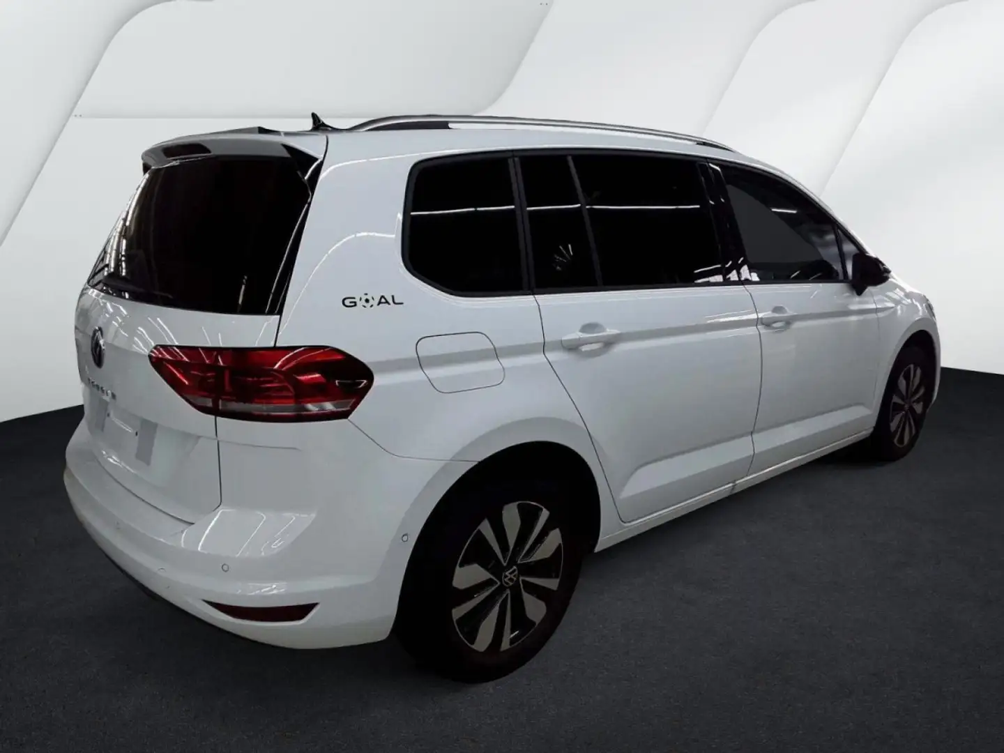 Volkswagen Touran 1.5 TSI DSG Comfortline 7-Sitzer Klima Navi Weiß - 2