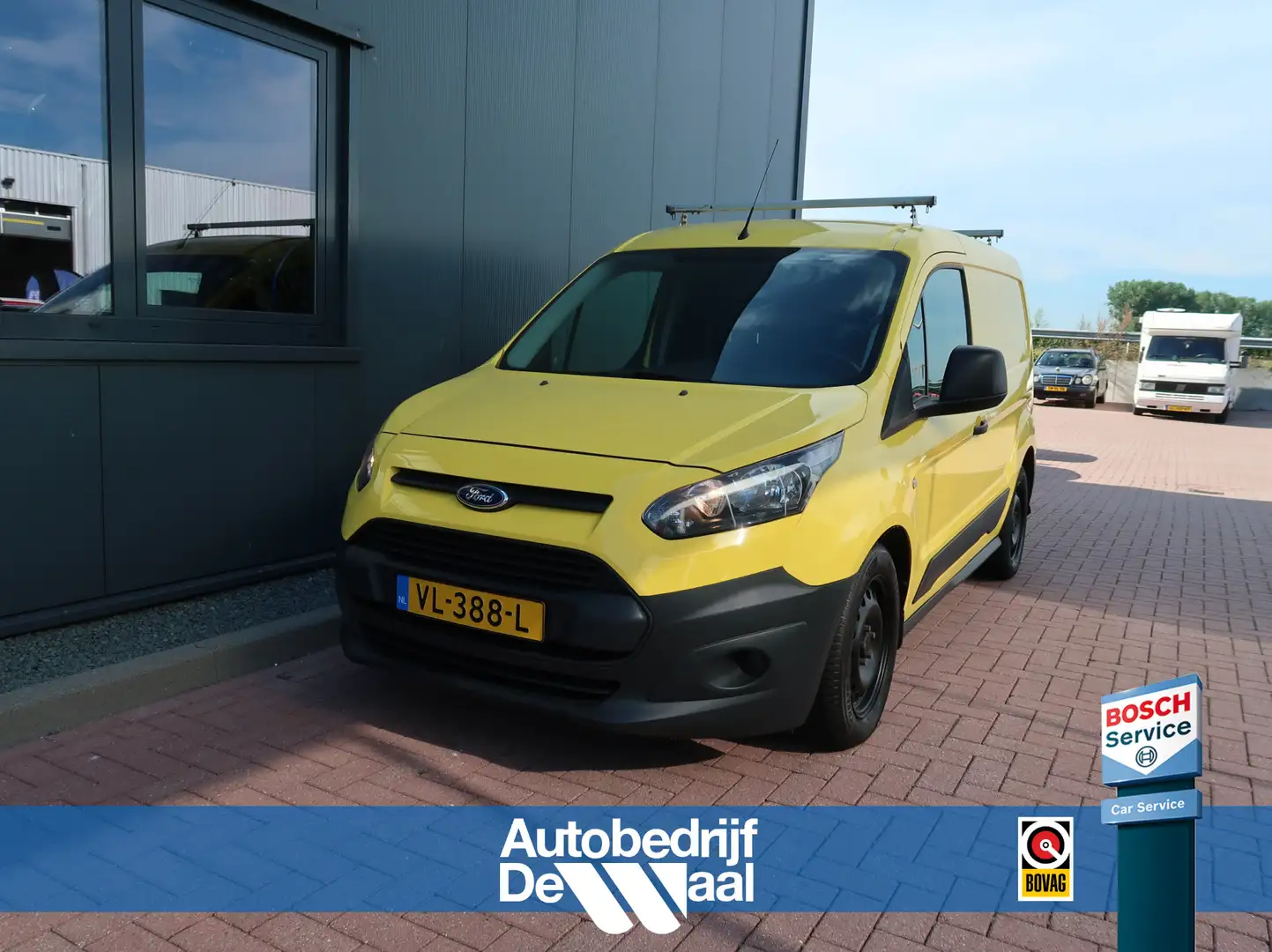 Ford Transit Connect 1.6 TDCi 95pk L1 Ambiente TREKHAAK/AIRCO/CRUISE/PD Giallo - 1