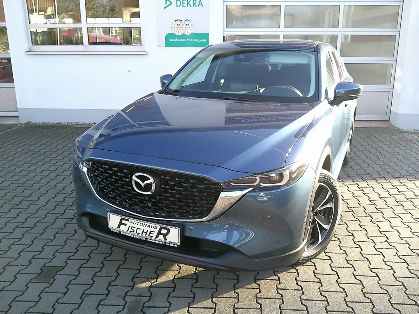 Mazda CX-5 SKYACTIV 165 Advantage NAVI/HUD/360° Blau - 1
