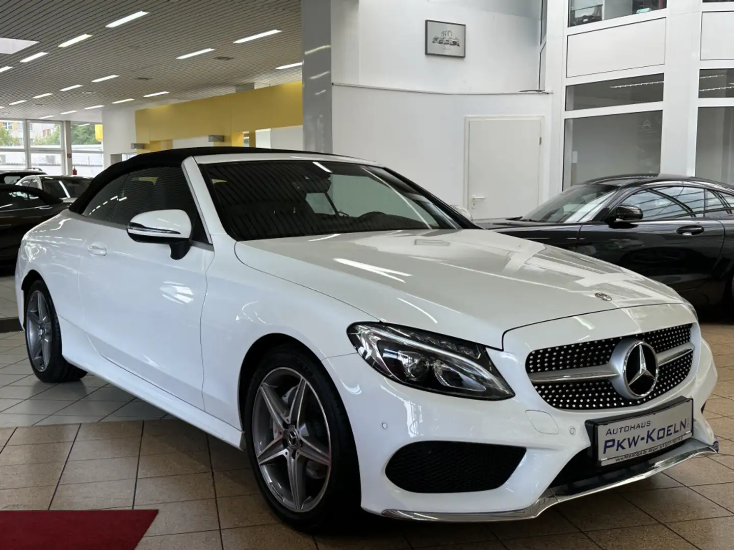 Mercedes-Benz C 200 AMG-LiNE*SiTZHZG*AiRSCARF*LED*BT*BURMESTER Weiß - 2