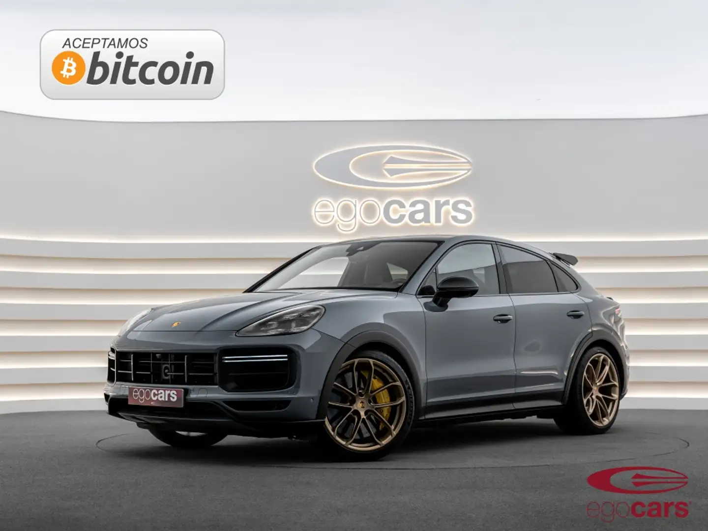 Porsche Cayenne Turbo GT Gris - 1