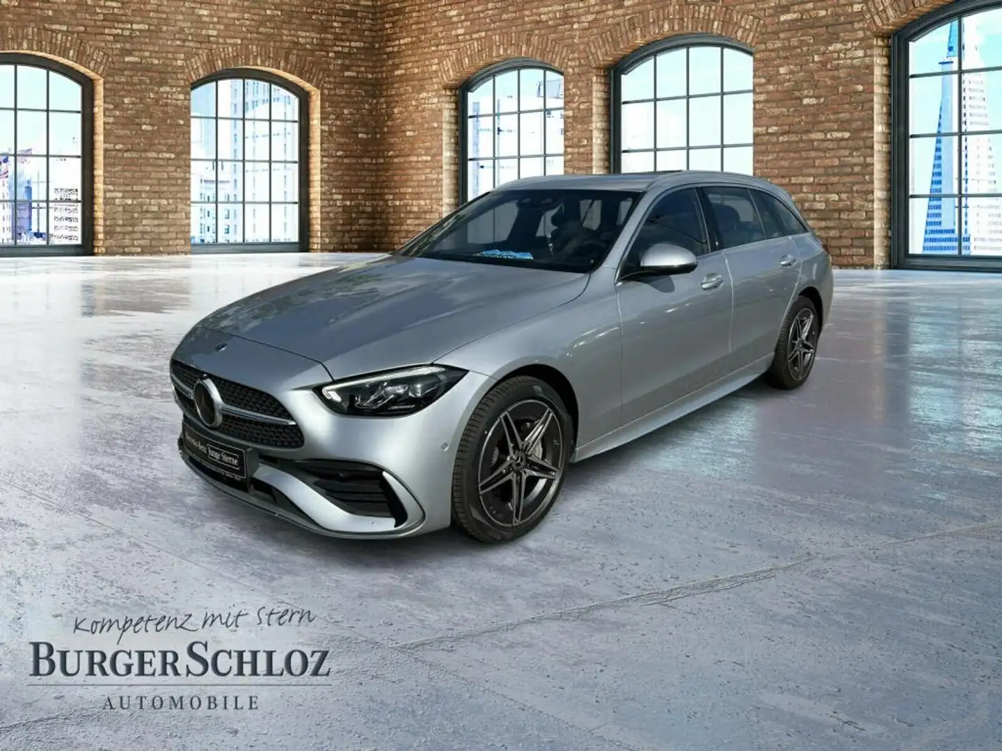 Mercedes-Benz C 220 d T-Modell STH AkustikGlas ACC PDC SHZ LM Argent - 1