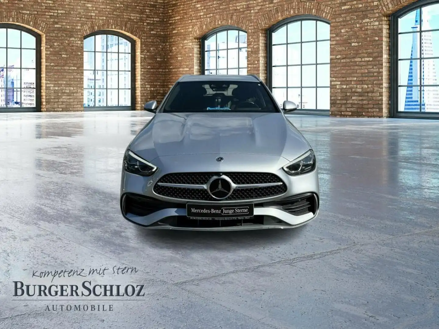 Mercedes-Benz C 220 d T-Modell STH AkustikGlas ACC PDC SHZ LM Argintiu - 2