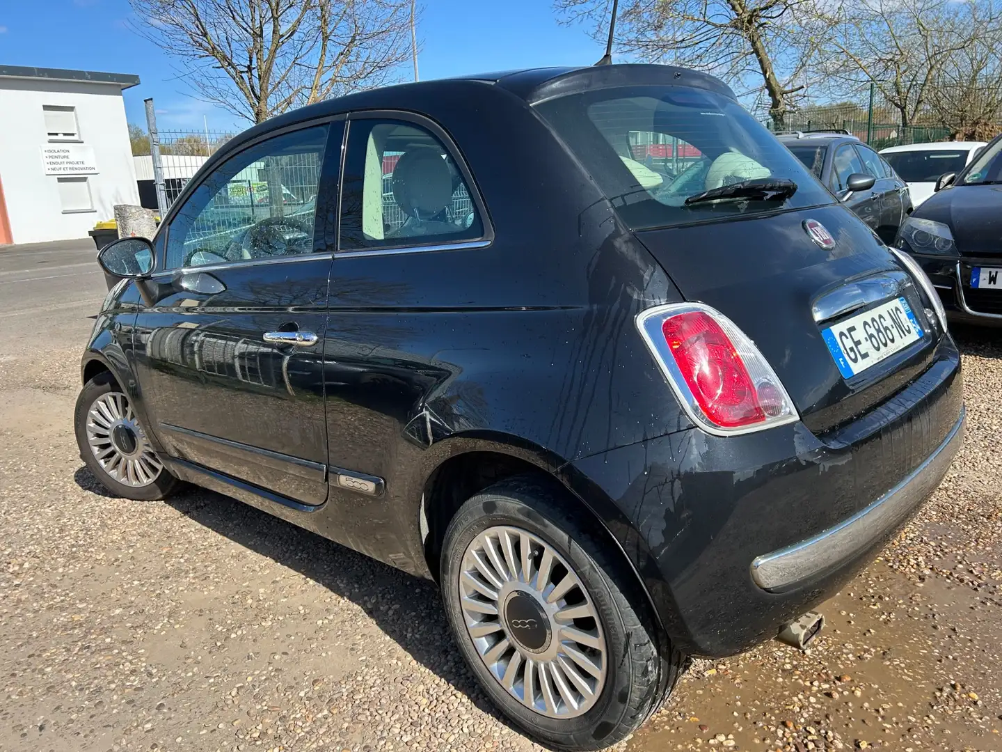 Fiat 500 Lounge Noir - 2